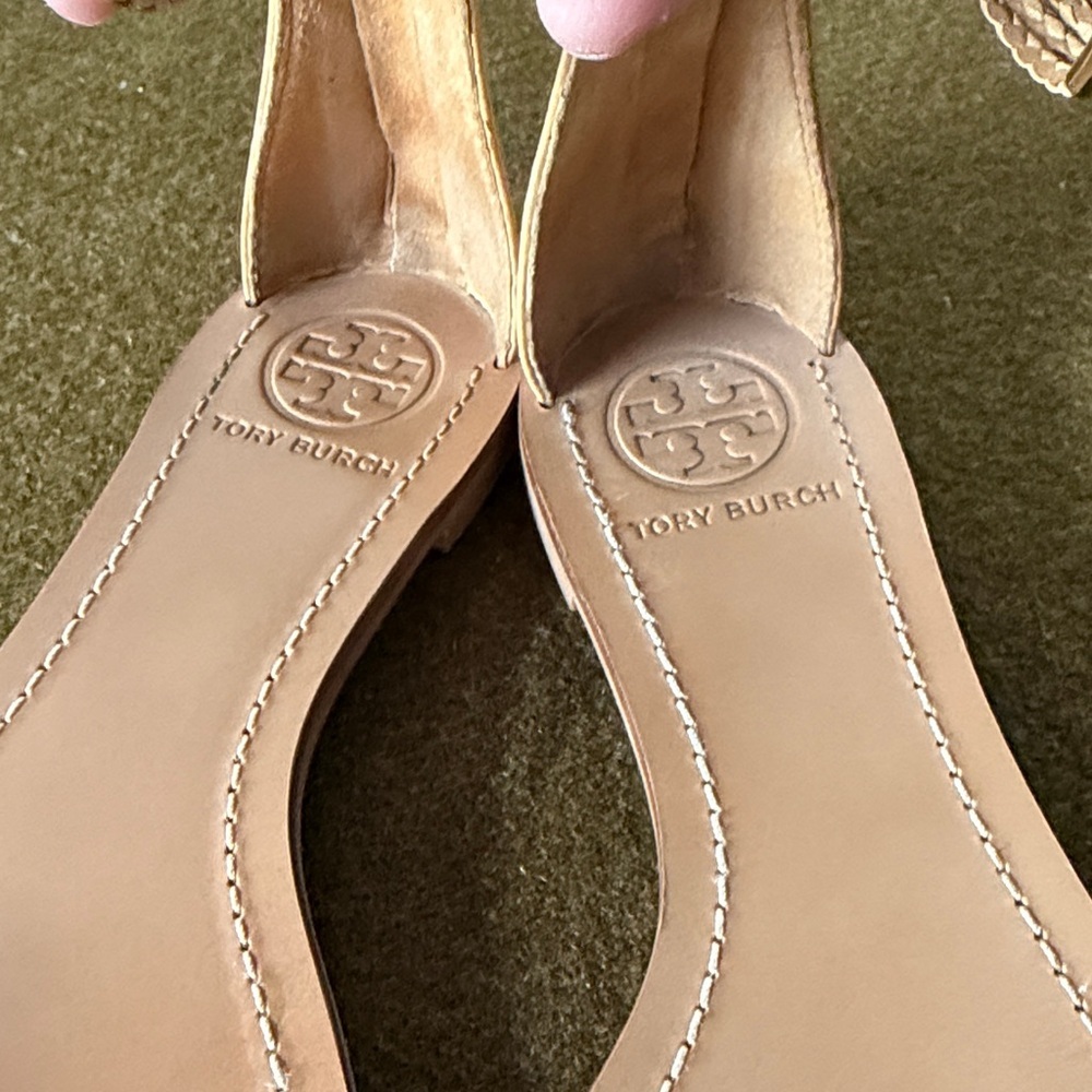 Tory Burch Mignon Braided Flat Sandals Womens 7 - Picture 5 of 7